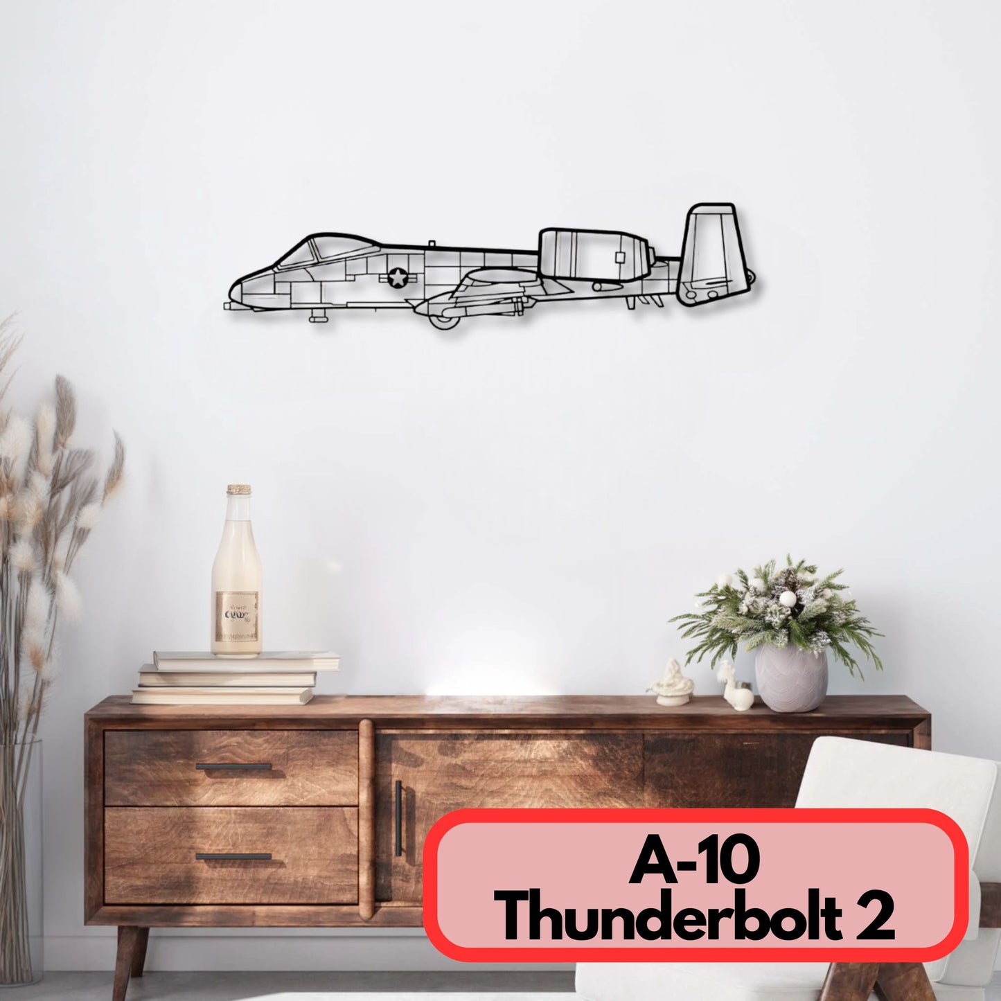 Décoration murale métal A 10 Thunderbolt 2